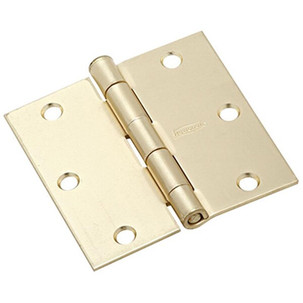 Greengrass N830-232 3 in. Satin Brass Door Hinge GR569400 - main
